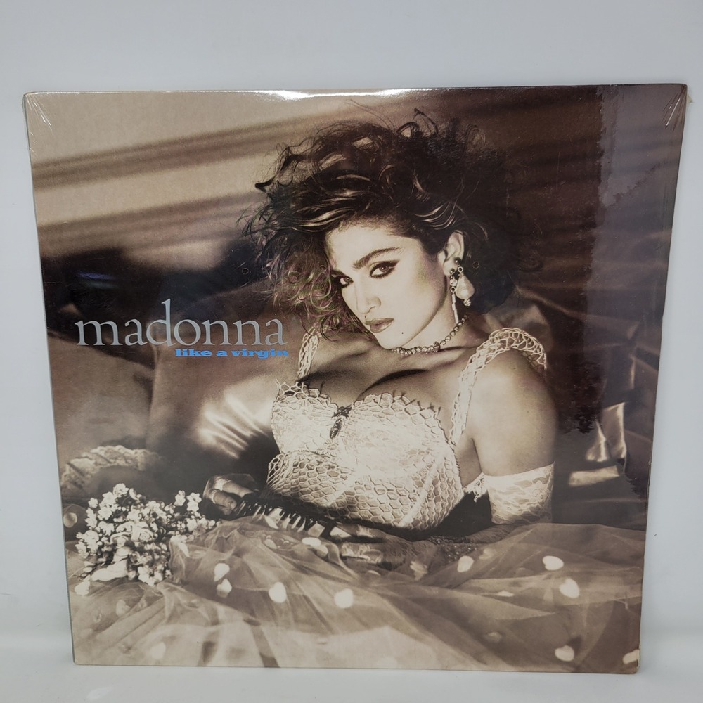 Madonna Like a Virgin Vinyl LP Sire Records 1984 Factory Sealed Columbia House